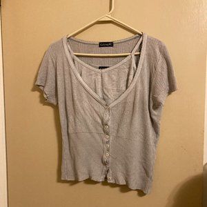 Cute Crochet Design Twinset Cardigan